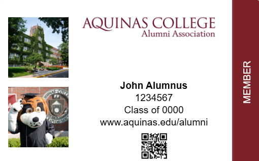 Alumni Card Example
