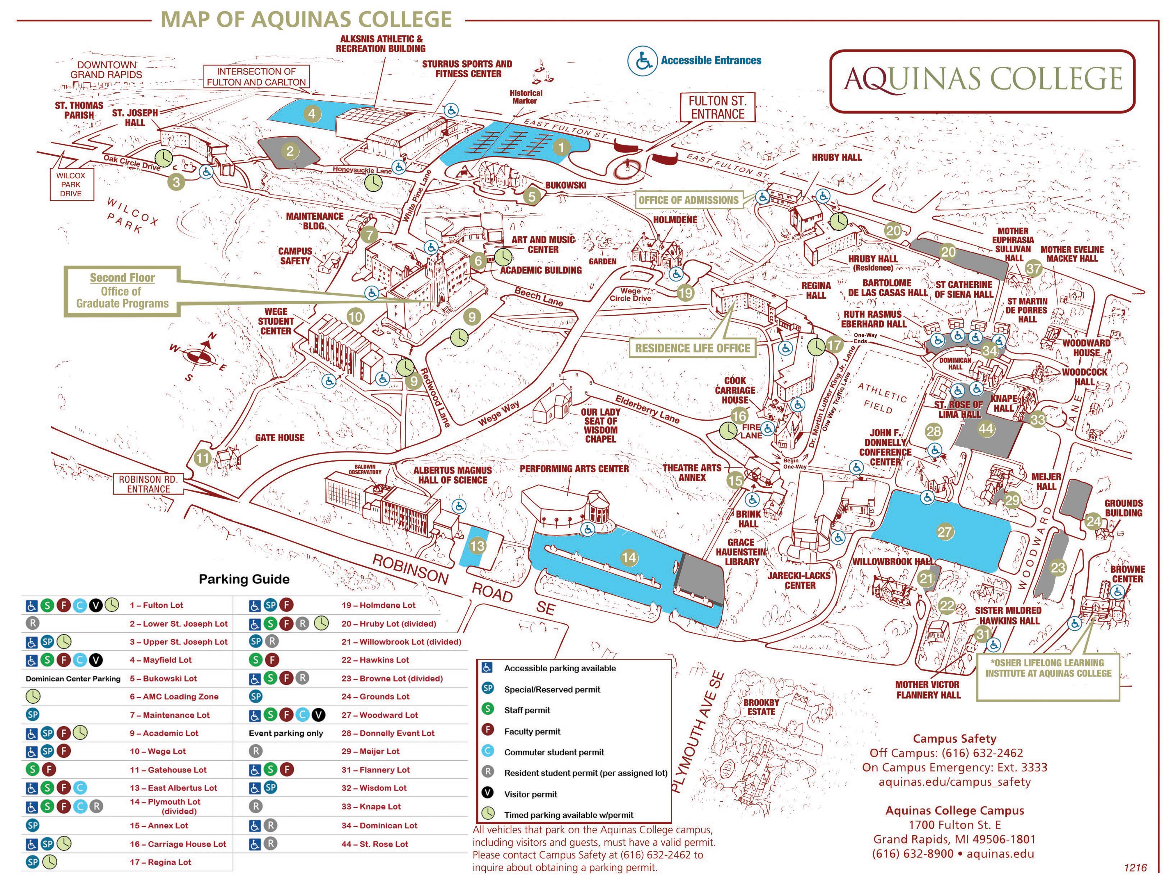 Parking Map and Information