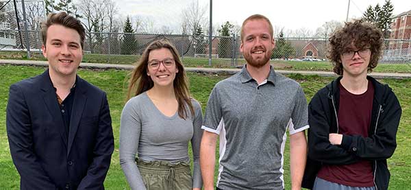 The first place winner of ‘Showcase A’ was the team of Caleb Koster, Ryan Mulder, Samantha Teachworth, and Jean Tissot with their idea titled ‘Automated Pasture.’