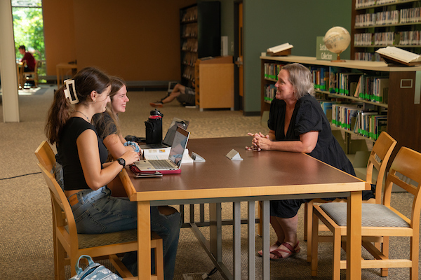 Student success at Aquinas College in Grand Rapids, Michigan. 