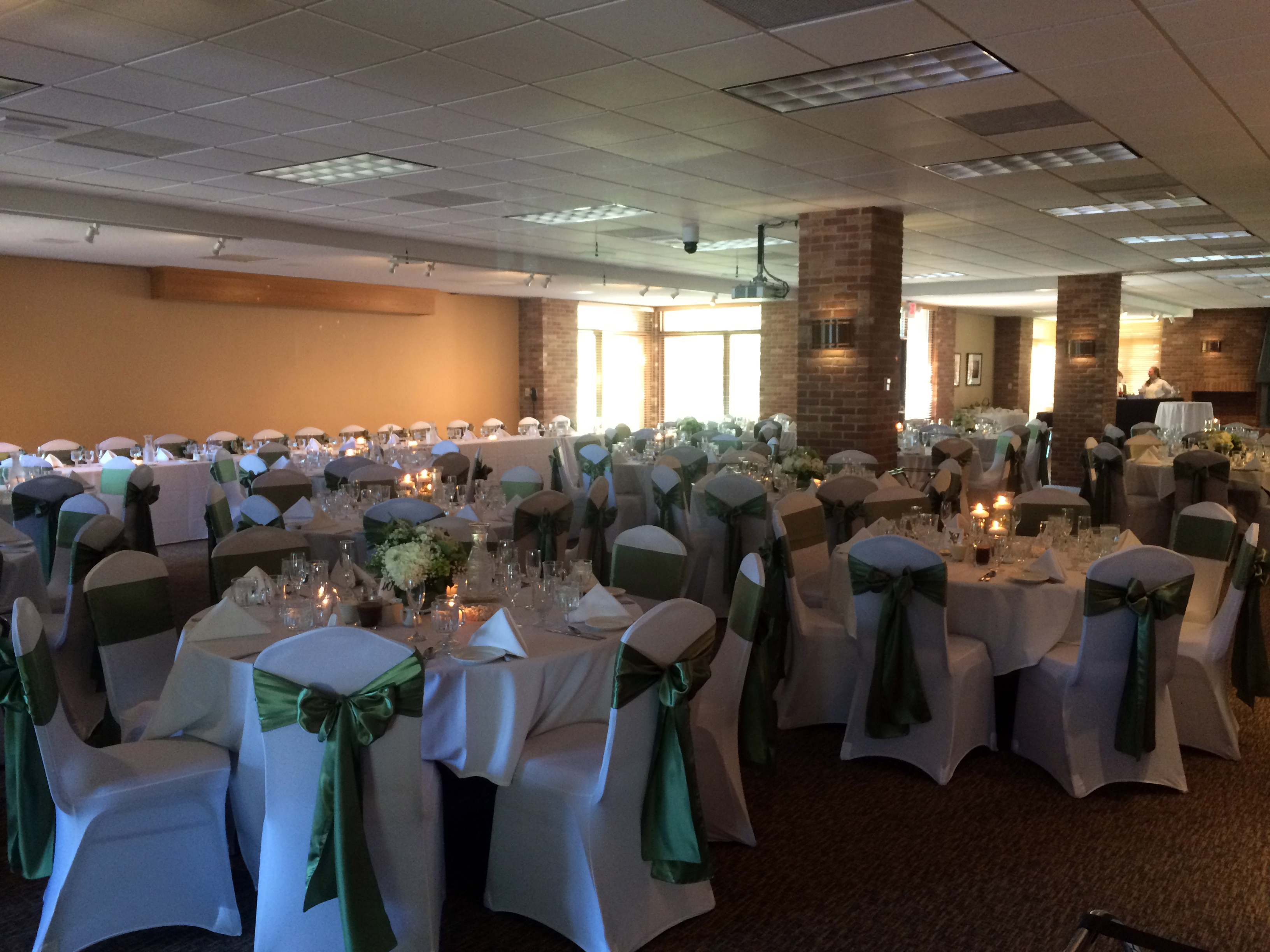 wedding reception arrangement