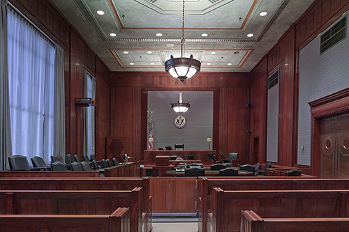 court room