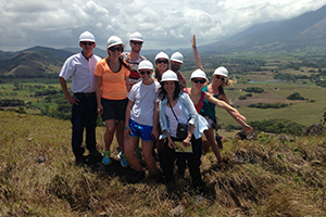 students in Costa Rica