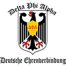 "Delta Phi Alpha Deutsche Chrenberbindung" shield 