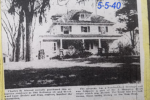 Flannery Hall 1940