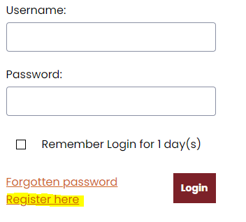 login example