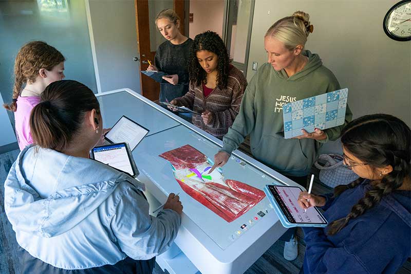 Anatomage Table at Aquinas College