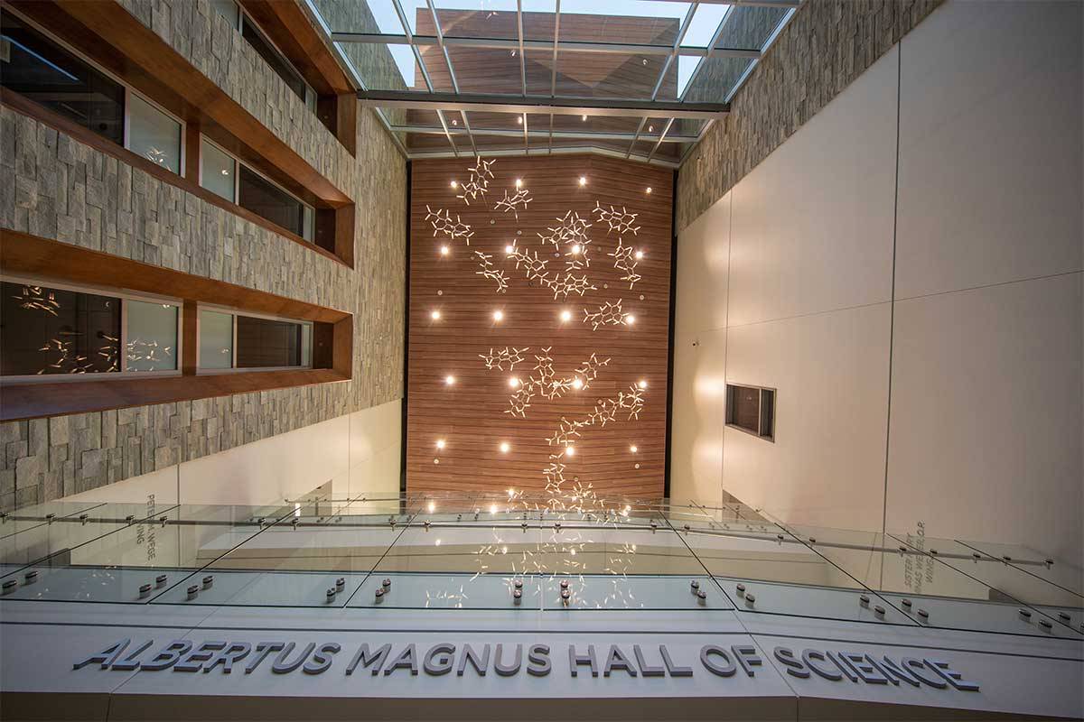 Albertus Magnus Interior Sign