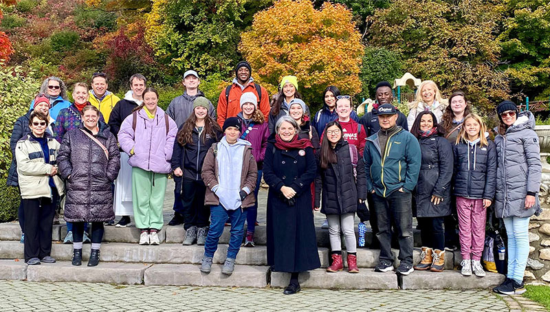 Class trip to Mackinaw Island to study history and culture of Anishinaabe