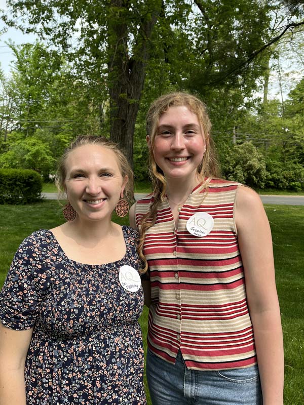 Rebecca Flaherty and Jessica Kean