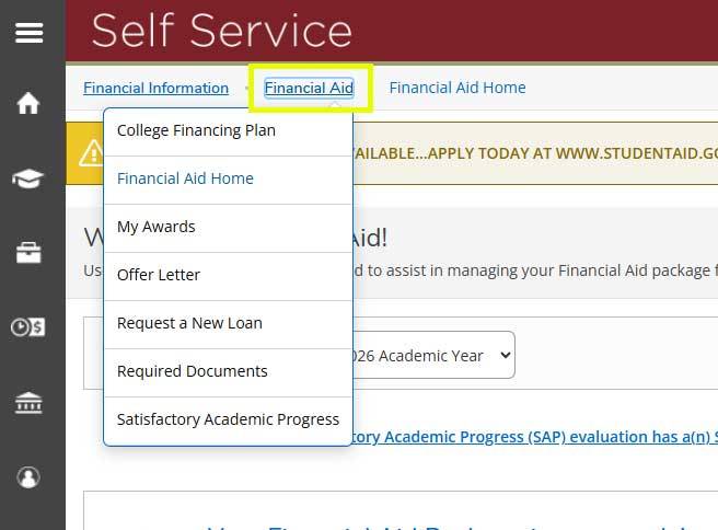 Step 6 Financial Aid