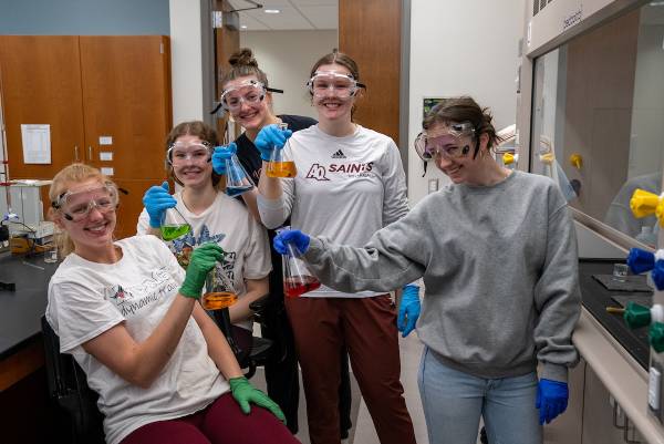 Students in Lab