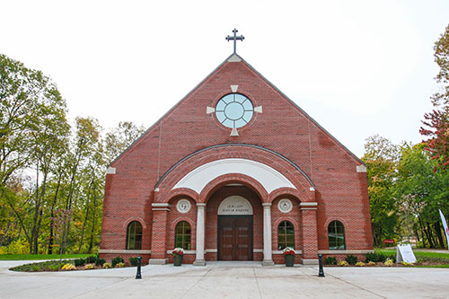 Our Lady Seat of Wisdom Chapel Exterior