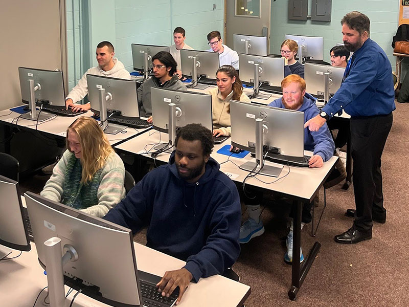 Undergraduate Computer Information Systems degree at Aquinas College, Grand Rapids, Michigan