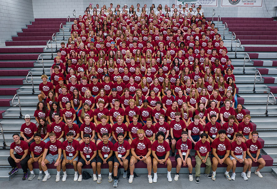 Orientation at Aquinas College, Grand Rapids, Michigan