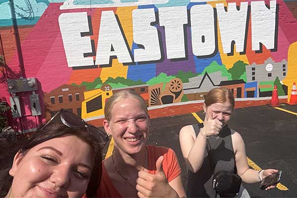 Students in Eastown