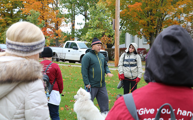 Students learn first-hand about Anishinaabe history