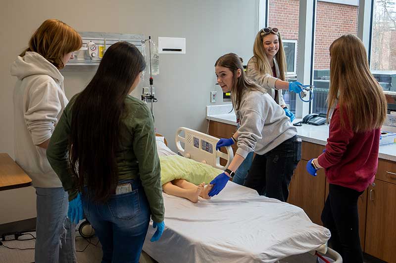 Nurse Experience Day for high school students