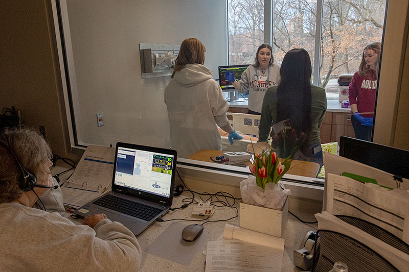 Prospective nursing students hear from current nursing students