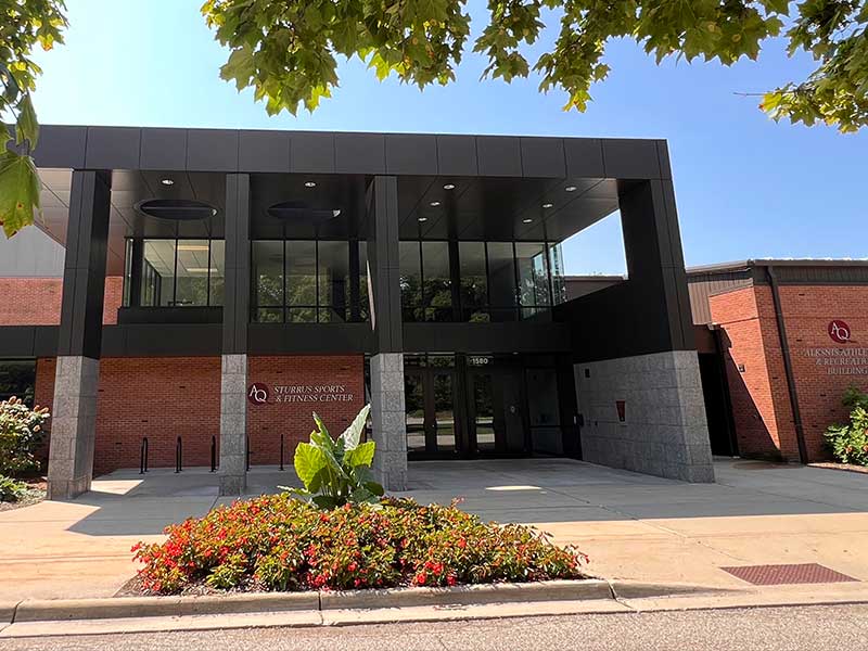 Entry to Sturrus and Alksnis building