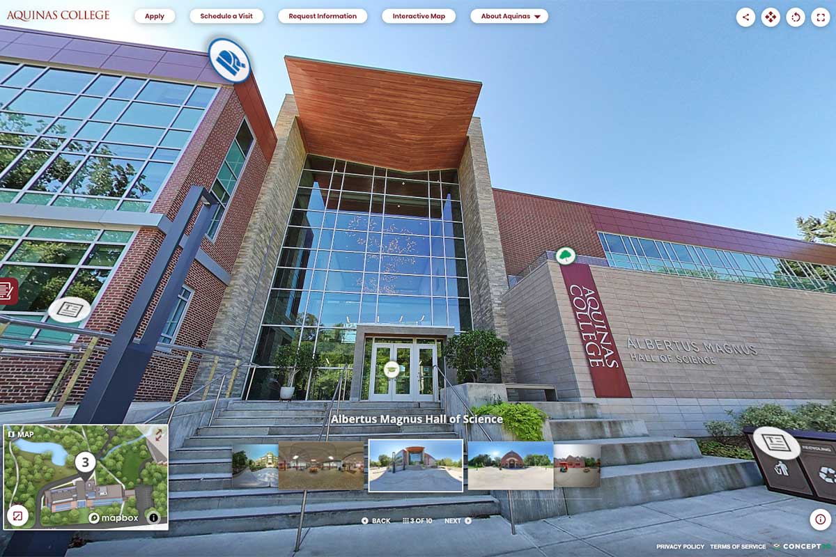 Albertus Magnus Hall of Science virtual tour
