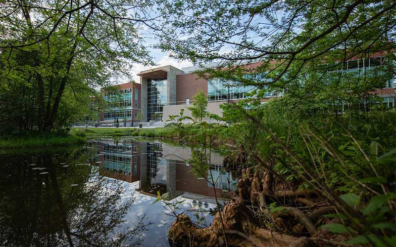 Wege Pond at Aquinas College
